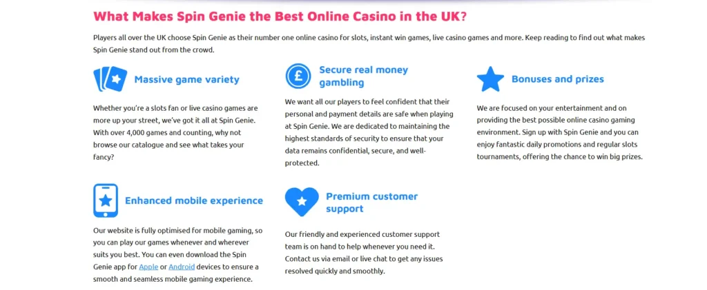 about Spin Genie